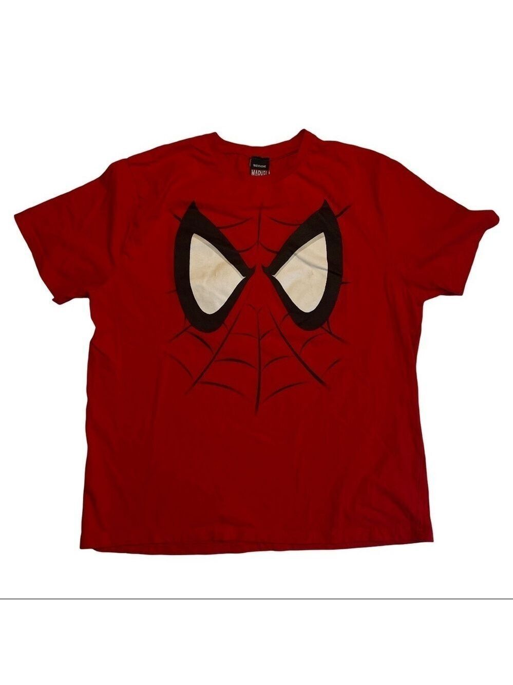Marvel Mad Engine Red Short Sleeved Spider-Man T-Shirt Graphic T